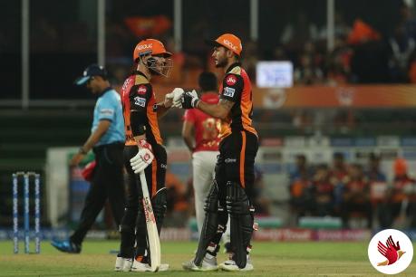 KXIP VS SRH: ડેવિડ વોર્નર ઝળક્યો, હૈદરાબાદનો 45 રને વિજય