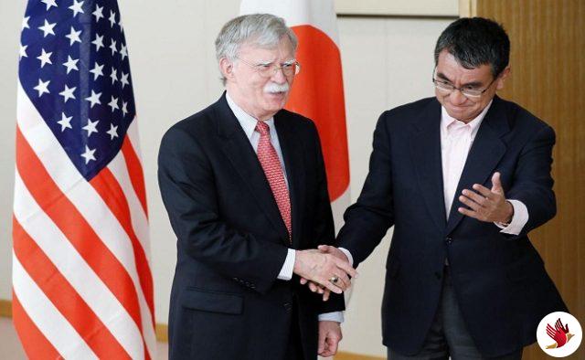 US National Security Adviser John Bolton meets Japanese officials for discuss Iran, South Korea