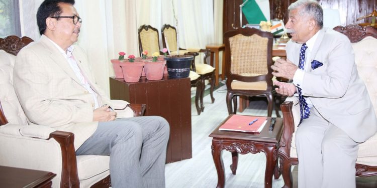 Arunachal dy CM briefs Governor about financial status of State