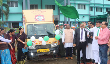 मंत्री श्री शर्मा ने रवाना किया “भारत रक्षा पर्व रथ