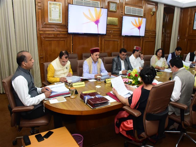 Himachal Pradesh Cabinet Decisions Part-I