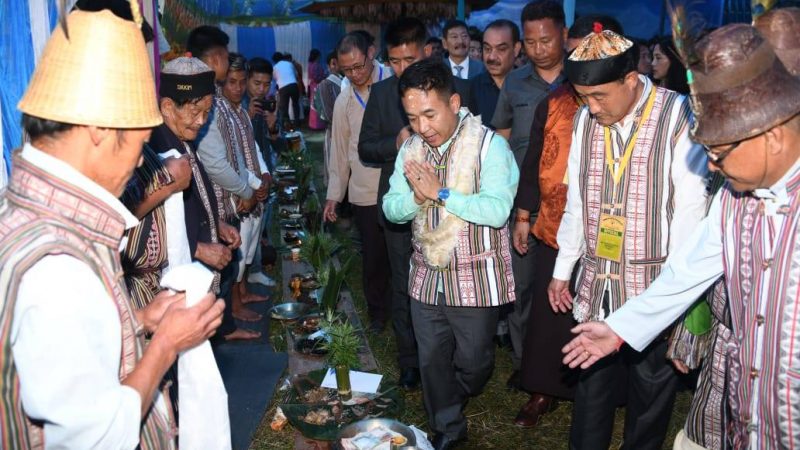 HCM attends Tendong Lho Rum Faat festival in Gyalshing