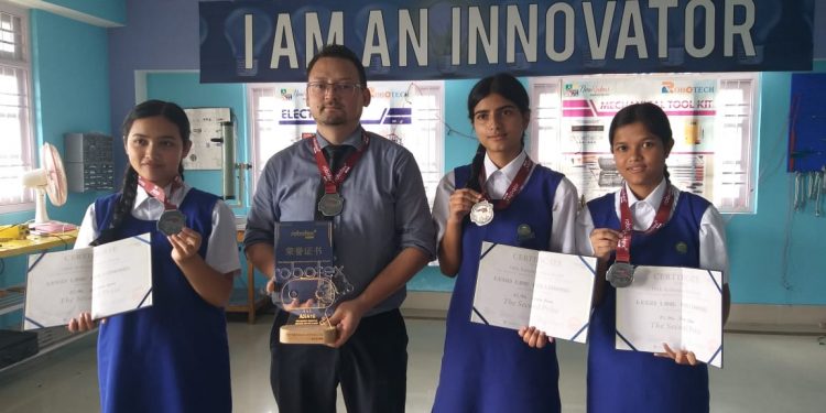 Sikkim school comes second at Robotex Asia at Shanghai in China