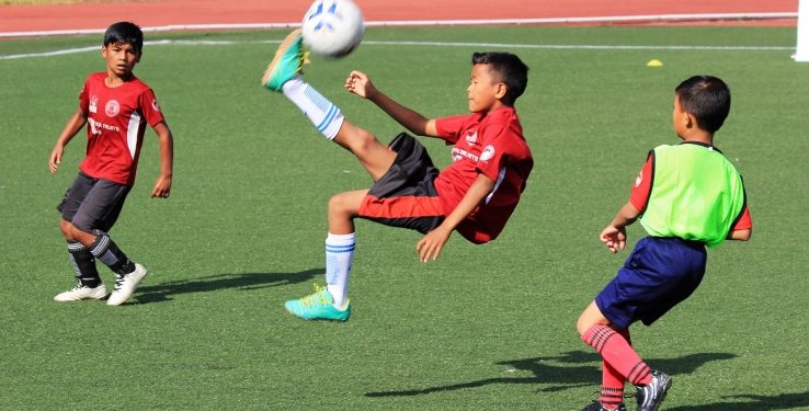 Football training course for children kicks off in Mizoram