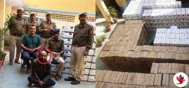 होली की तैयारी में गुजरात तस्करी हो रही 1 करोड़ की अवैध शराब पुलिस ने पकड़ी