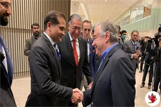 UN chief Antonio Guterres arrives in Pakistan on 4-day tour