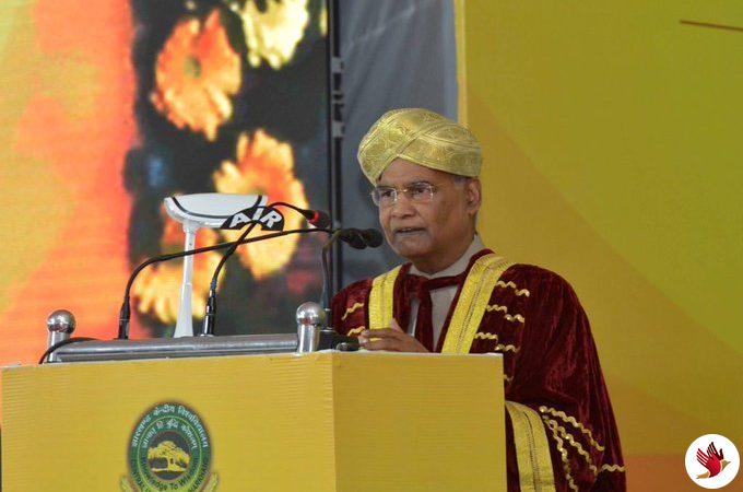 President of India in Jharkhand; Addresses The First Convocation of Central University of Jharkhand