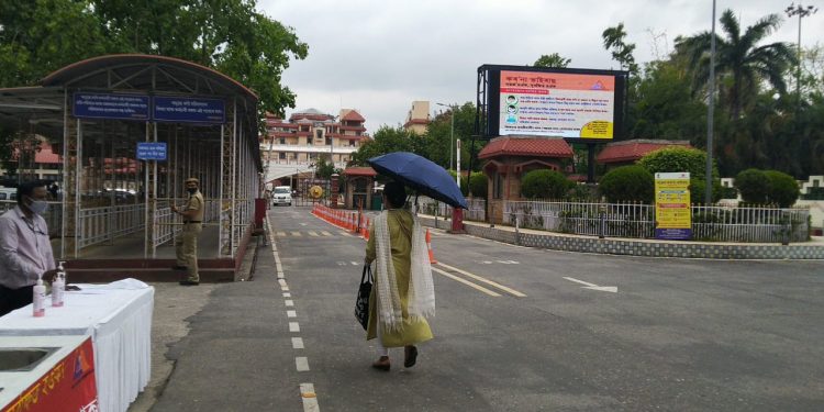 Assam govt offices resume functioning amid COVID-19 lockdown