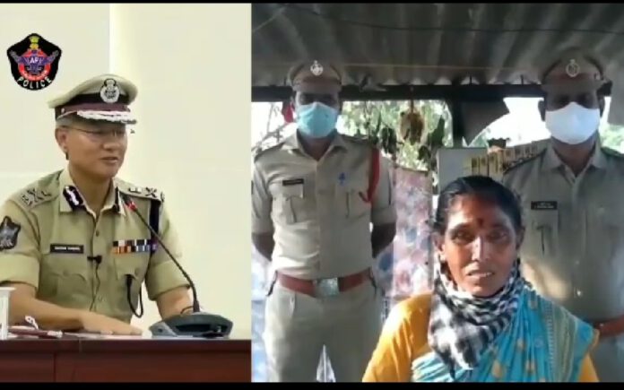 Andhra DGP thanks woman who served cold drinks to cops