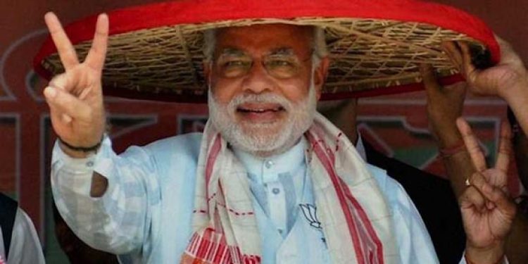 Modi greets people of Assam on Rongali Bihu in Assamese