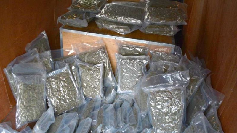 Police seize 270 kg cannabis packed in 27 bundles