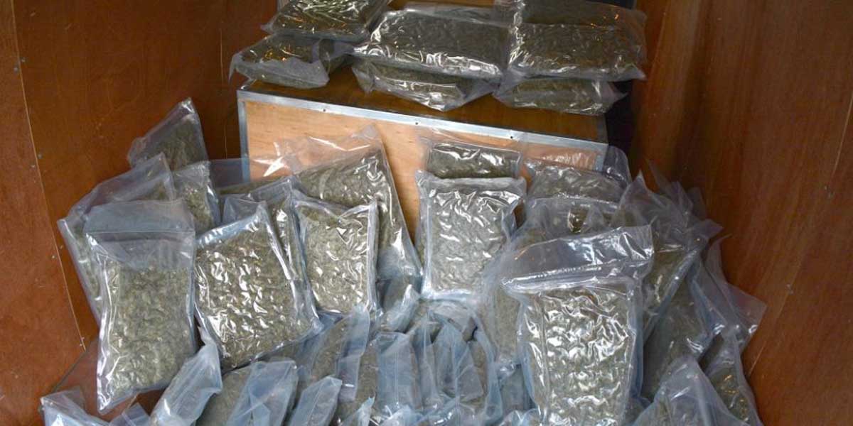 Police seize 270 kg cannabis packed in 27 bundles