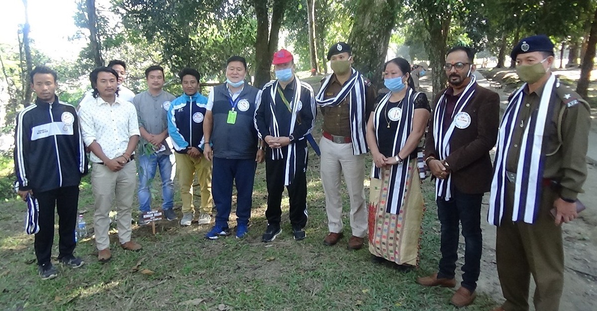 Itanagar Capital Region DC urges youths in Naharlagun to safeguard Mahatma Gandhi Park