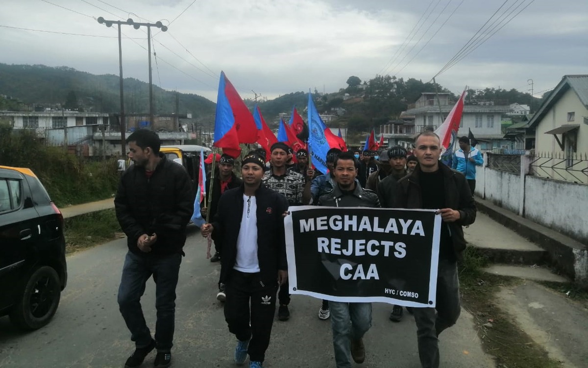 Protest in Meghalaya over delay in implementation of Inner Line Permit