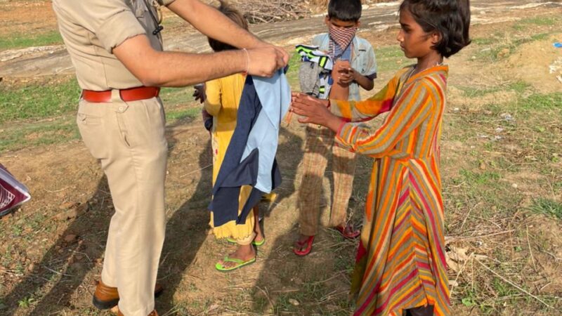 ખેડબ્રહ્મા પીએસઆઇશ્રીએ માનવતાનું ઉદાહરણ પૂરું પાડ્યું