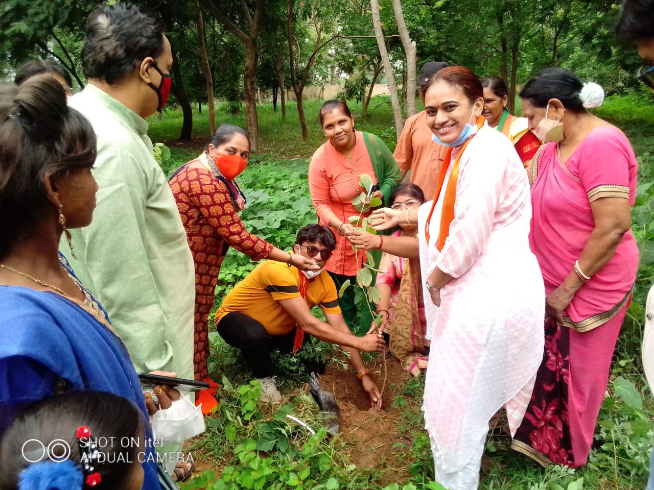 ધનસુરા ખાતે ભાજપ પ્રદેશ અધ્યક્ષ સી.આર.પાટીલ ના કાર્યકાળ ને એક વર્ષ પૂર્ણ થતાં વૃક્ષારોપણ કરવામાં આવ્યું