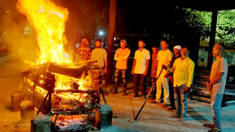 ” ધર્મ થી મોટી માનવતા છે “