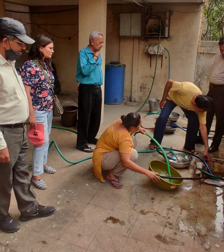 રાજકોટ માં મહાનગરપાલિકા પાણી ચકાસણી ઝુંબેશ