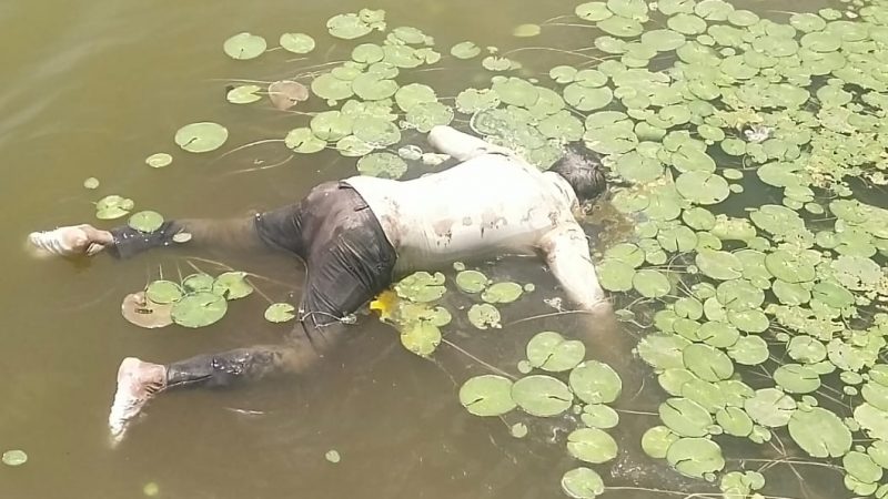 ડભોઈ તાલુકા ના કુંઢેલા મિમસીટી પાસેના તળાવ માં થી અજાણ્યા યુવક નો મૃતદેહ મળ્યો