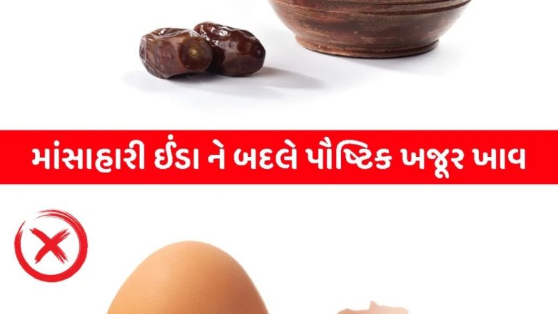 દુનિયાની સૌથી વધુ પૌષ્ટિક ફળોમાંની એક ખજૂર છે માંસાહારી ઈંડાને બદલે પૌષ્ટિક ખજુર ખાવ