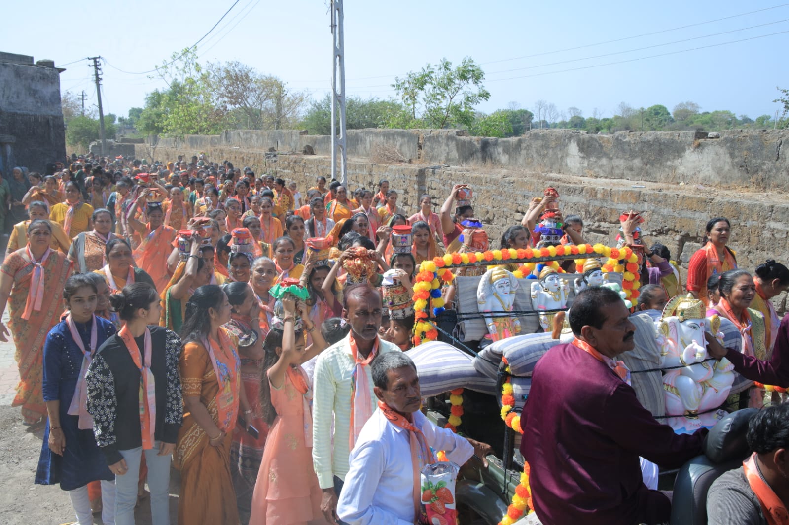 બગડું ગામે ભગવાન શ્રી રામ ની શોભા યાત્રા તેમજ પ્રાણ પ્રતિષ્ઠા મહોત્સવ યોજાયો